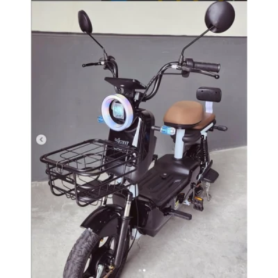 Scooter Elétrica E-Bike Joy Urban; Bateria de Chumbo 48v 12ah 500w, Painel Digital, Farol Led, Buzina, Alarme, Freio Disco - Preto