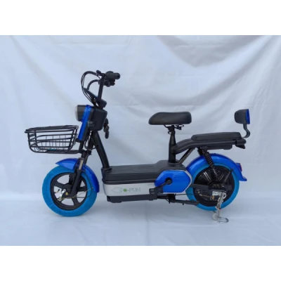 Bicicleta Elétrica Scooter E-Fun Light Pus 500W, Bateria 48V20AH, V.max 32km - Azul