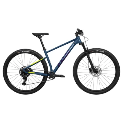 Bicicleta Alumínio Aro 29 Caloi Explorer Comp SL kit Shimano Cues 9 Velocidades, Freio Hidraulico, Garfo Suspensão Tapered, Quadro 19.0" - Azul com Amarelo