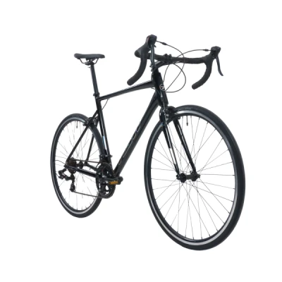 Bicicleta Alumínio Aro 700 TSW TR30 Shimano Tourney 2x7 Velocidades, 56 cm - Preto