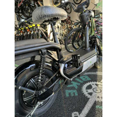 Bicicleta Elétrica Scooter E-Fun Light Pus 500W, Bateria 48V20AH, V.max 32km - Preto