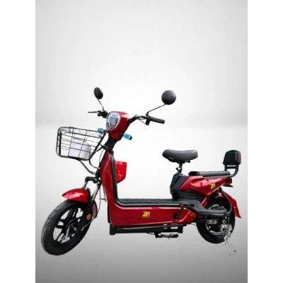 Scooter E-Bike Joy B15; 48v 12ah 500w 32km/h, Painel Digital, Farol Led, Buzina, Alarme, Freio Disco - Vermelho