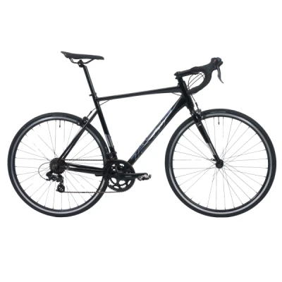 Bicicleta Alumínio Aro 700 TSW TR30 Shimano Tourney 2x7 Velocidades, 56 cm - Preto