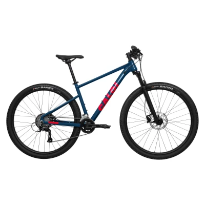 Bicicleta Alumínio Aro 29 Caloi Explorer Sport Shimano Acera 16 Velocidades Quadro 19" 2024 - Azul com Vermelho