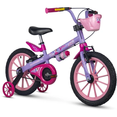 Bicicleta Aro 16 Nathor Pixie - Lilas